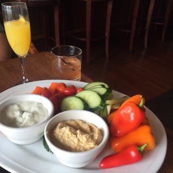 Lighthouse Bar & Grill - Happy Hour hummus plate! 10$ - New American Near Me - Bellingham, Washington