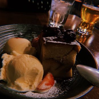 Crooked Gaff Kitchen - Tres leches bread pudding - Seafood Near Me - Whittier, California Crooked Gaff Kitchen - Tres leches bread pudding - Seafood Near Me - Whittier, California
