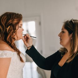 Touch Aveda Salon & Spa - I've been coming to Jenn for years even after I moved further away from the salon. I'm the bride in the pic. Look at that color!!!!