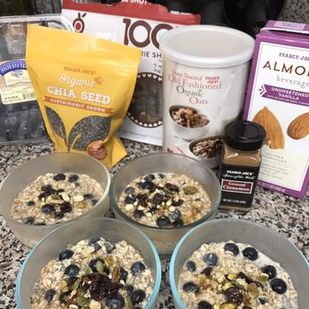 Trader Joe's - Meal prepped some overnight oats with TJs ingredients. Happy Friday ya'll!! - Grocery Near Me - San Jose, California
