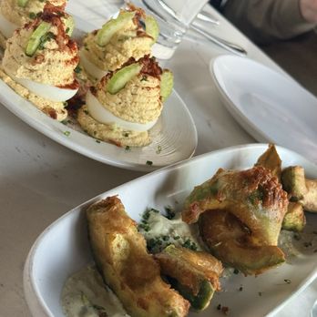 Shorebird - Deviled eggs Overstuffed Bacon & Eggs - Breakfast & Brunch Near Me - Sedona, Arizona Shorebird - Deviled eggs Overstuffed Bacon & Eggs - Breakfast & Brunch Near Me - Sedona, Arizona