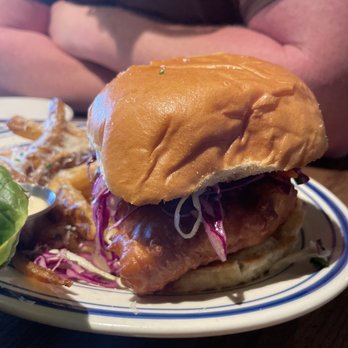The Overpass Merchant - Fish sandwich - Gastropubs Near Me - Baton Rouge, Louisiana