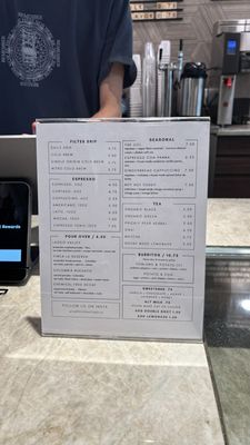 Menu photo 1 Cartel Roasting Phoenix, AZ