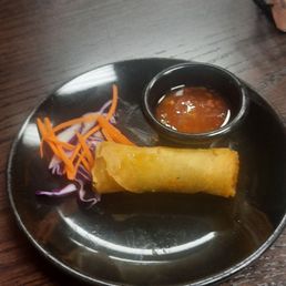 Classic egg roll. Half portions is two egg rolls.