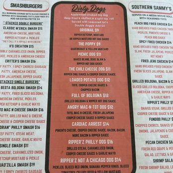 Ripper’z - Menu - American Near Me - St. Simons Island, Georgia