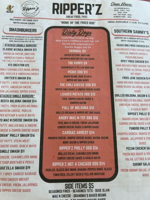 Menu photo 2 Ripper’z St. Simons Island, GA
