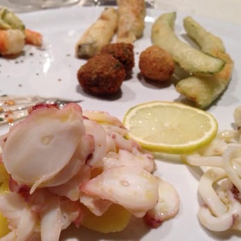 Riviera - Mitico antipasto in piatto unico... - Seafood Near Me - Fregene, RM Riviera - Mitico antipasto in piatto unico... - Seafood Near Me - Fregene, RM