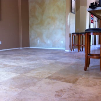 Steve Schuman - Here's a Travertine job I put in for a client. - Handyman Near Me - Apache Junction, Arizona