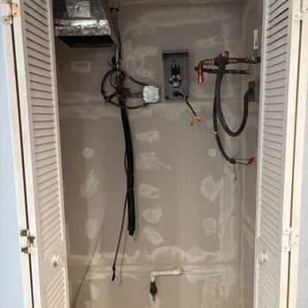 Home Painting Solutions - Hvac closet befoee painting but after construction - Painters Near Me Home Painting Solutions - Hvac closet befoee painting but after construction - Painters Near Me