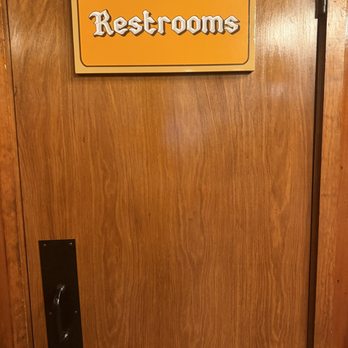 Uncle Bill’s Pancake House - Leading Door to Restrooms - Breakfast & Brunch Near Me - St. Louis, Missouri