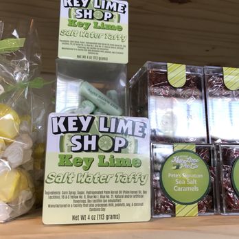 Key Lime Shop - Salt water taffy - Desserts Near Me - Saint Augustine, Florida