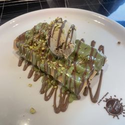 Pistachio Waffle