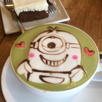 Himalayan Coffee House - Matcha Minion! - Coffee & Tea Near Me - Toronto, Ontario