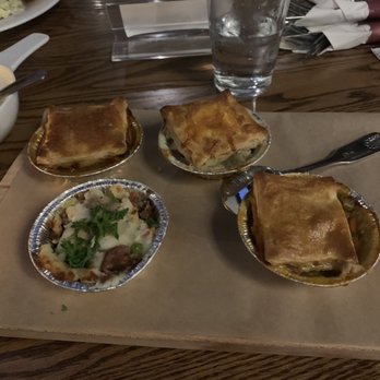 Elephant & Castle - The Wee Pie Flight - British Near Me - Seattle, Washington Elephant & Castle - The Wee Pie Flight - British Near Me - Seattle, Washington