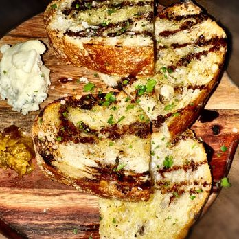 Culinary Dropout - Dolce Gorgonzola, apple chutney and grilled bread with oil, salt and balsamic. - New American Near Me - Tucson, Arizona
