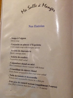 Menu photo 3 Ma Salle à Manger Paris, 75