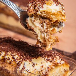 Madame Tiramisu - A bite of Fine Belgian Chocolate Tiramisu.