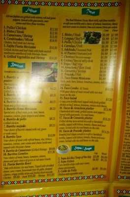 Menu photo 4 Fiesta Mexicana Hammonton, NJ Menu photo 4 Fiesta Mexicana Hammonton, NJ