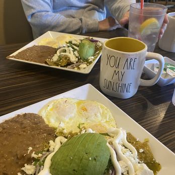 Franco's Flapjack Family Restaurant - Chilaquiles breakfast with delicious coffee along with their fun mugs where there's always something uplifting to read - Breakfast & Brunch Near Me - Poway, California Franco's Flapjack Family Restaurant - Chilaquiles breakfast with delicious coffee along with their fun mugs where there's always something uplifting to read - Breakfast & Brunch Near Me - Poway, California