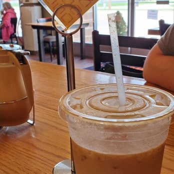 Just Wafflin - Iced waffle latte - Breakfast & Brunch Near Me - Stillwater, Oklahoma