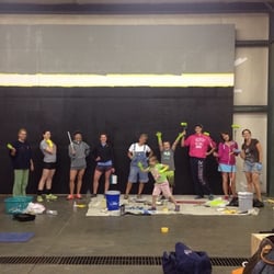 CrossFit Clarksville - First Painting party...love the props and hard work!