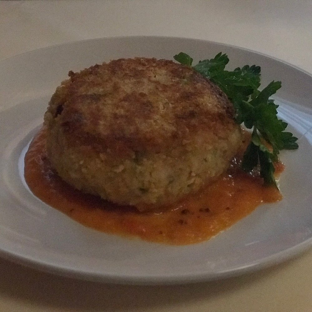 Gather55 - Crab cake - New American Near Me - Hartford, Connecticut Gather55 - Crab cake - New American Near Me - Hartford, Connecticut