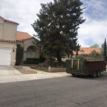 Treepro - To this... no longer a fire hazard during the coming dry summer months - Tree Services Near Me - Las Vegas, Nevada