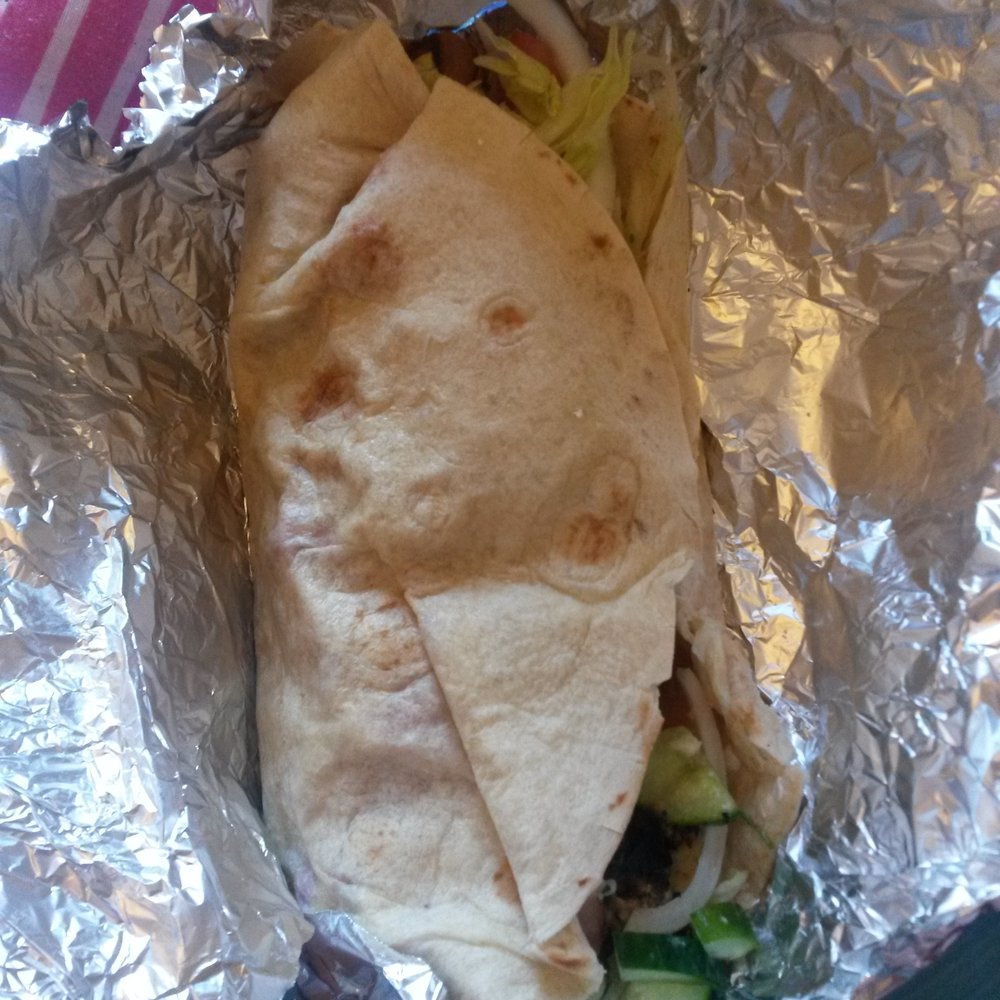 Panicos Kebab House - Lamb kofte in naan - June 2014 - £4.90 - Fast Food Near Me - Manchester, XGM