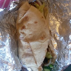 Panicos Kebab House - Lamb kofte in naan - June 2014 - £4.90