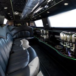 Limousines, Inc. - Interior of the Lincoln MKT stretch SUV limousine