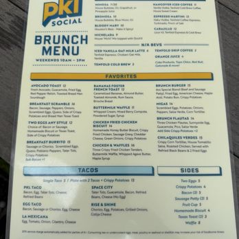 PKL Social - Menu - Pickleball Near Me - Houston, Texas PKL Social - Menu - Pickleball Near Me - Houston, Texas