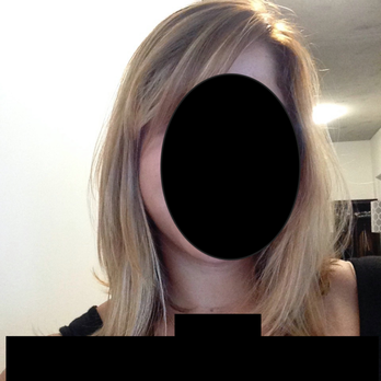 Maxine Salon - My hair six weeks ago BEFORE seeing colorist Jasen. I was happy with this and wanted him to lighten my new growth and add in a few pieces. - Hair Salons Near Me - Chicago, Illinois