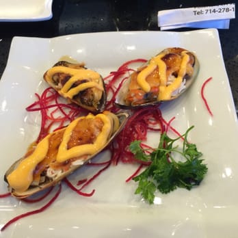 Sushi Pop - Baked Mussels... Yummy - Japanese Near Me - Fullerton, California