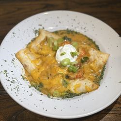 Cypress Restaurant and Bar - Crawfish enchiladas