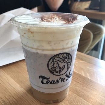 Teas'n You - Vietnamese Coffee with a layer of cream on top :D - Bubble Tea Near Me - Vienna, Virginia Teas'n You - Vietnamese Coffee with a layer of cream on top :D - Bubble Tea Near Me - Vienna, Virginia