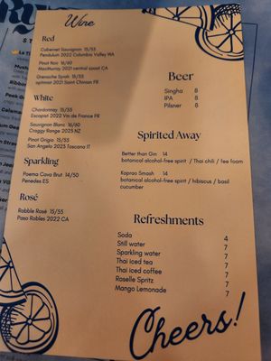 Menu photo 7 RYNN Thai Restaurant & Bar New York, NY