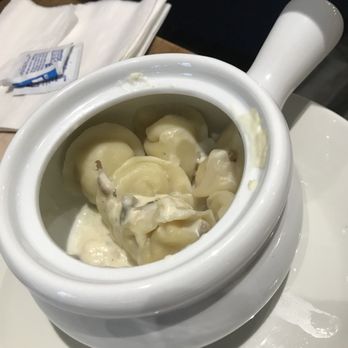 Stroganoff Restaurant - Stroganoff Stuffed Pelmeni - forgot to take a pic and ate 4-5 dumplings before taking the pic - Modern European Near Me - Richmond Hill, Ontario