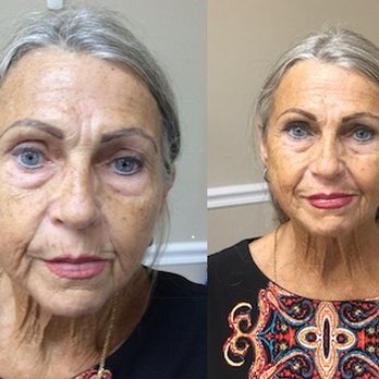 Skylara Med Spa - Before & After Powder Eyebrow, Eyeliner, Full Lip - Permanent Makeup Near Me - Miami, Florida