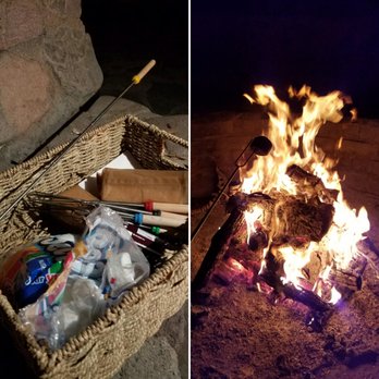 Cibolo Creek Ranch - S'mores by the fire - Ranches Near Me - Marfa, Texas