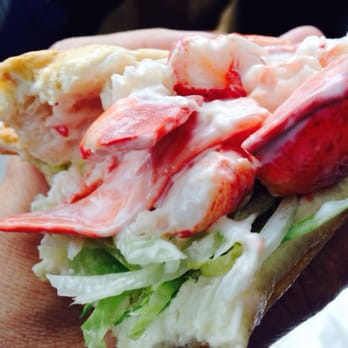 Bennett's Store - Look at those lobster pieces, huge!! - Sandwiches Near Me - Kennebunk, Maine