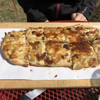 Garden House - Goat cheese and fig pizza (small) - Mediterranean Near Me - Rosendale, New York