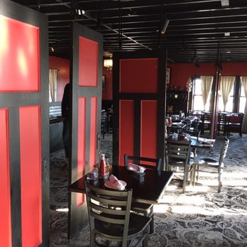 Maxie's - Upstairs. Partitions made of the doors from the apartment where the people who own the building lived. - Southern Near Me - Milwaukee, Wisconsin