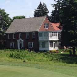 House near the end of the course.