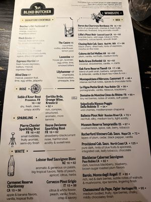 Menu photo 2 Blind Butcher San Francisco, CA