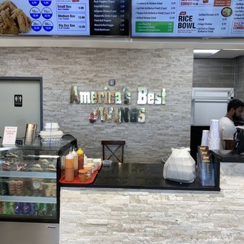 America's Best Wings - the counter and menus - Chicken Wings Near Me - Woodlawn, Maryland