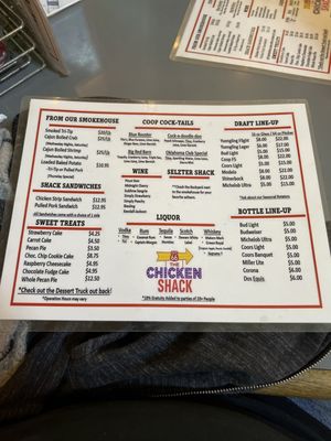Menu photo 7 Chicken Shack Arcadia, OK