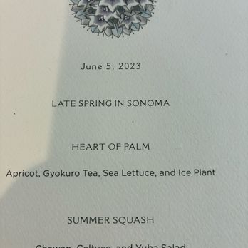 SingleThread Restaurant & Inn - June 5, 2023 - New American Near Me - Healdsburg, California SingleThread Restaurant & Inn - June 5, 2023 - New American Near Me - Healdsburg, California