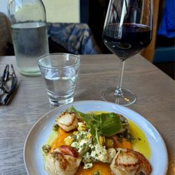 Fanny Trollopes Bistro - Starter and Rioja