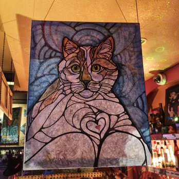 Java Jazz & Soup Nutz - Amazing paintings throughout the bar area! - Coffee & Tea Near Me - Lahaina, Hawaii