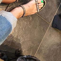 A fabulous pair of Louboutin stud sandals I found in store today. My Frenchie, Tater, told me I had to buy them. A fabulous pair of Louboutin stud sandals I found in store today. My Frenchie, Tater, told me I had to buy them.